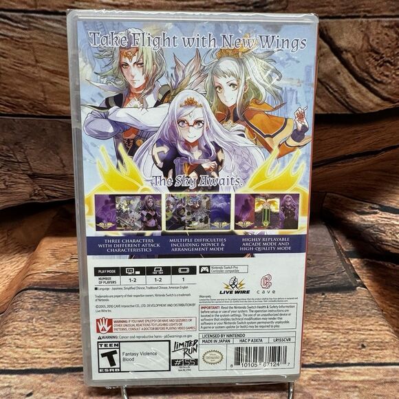 Espgaluda II Nintendo Switch Limited Run Games #155 Shooter SHMUP New Sealed - Picture 2 of 6